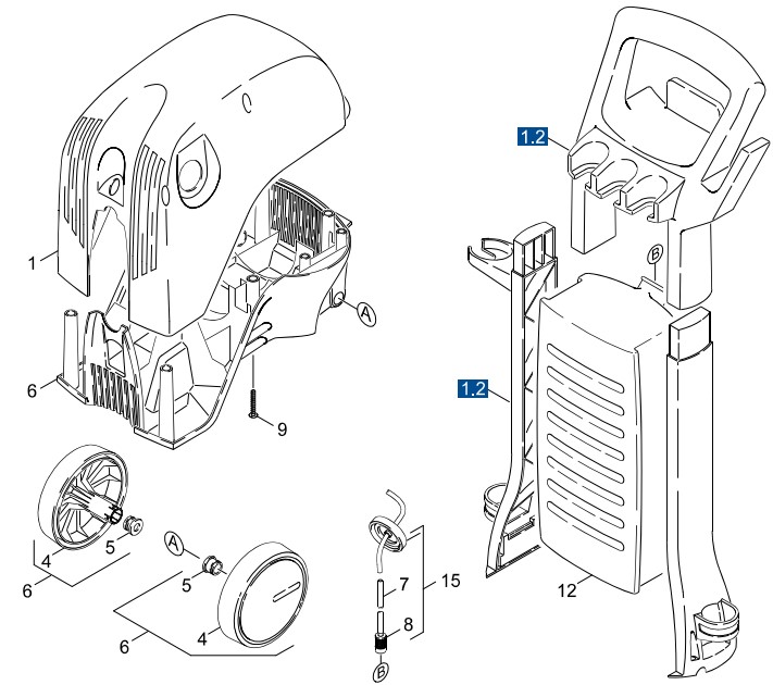 KARCHER KINGCRAFT 01 1.141-968.0 power washer repair manual